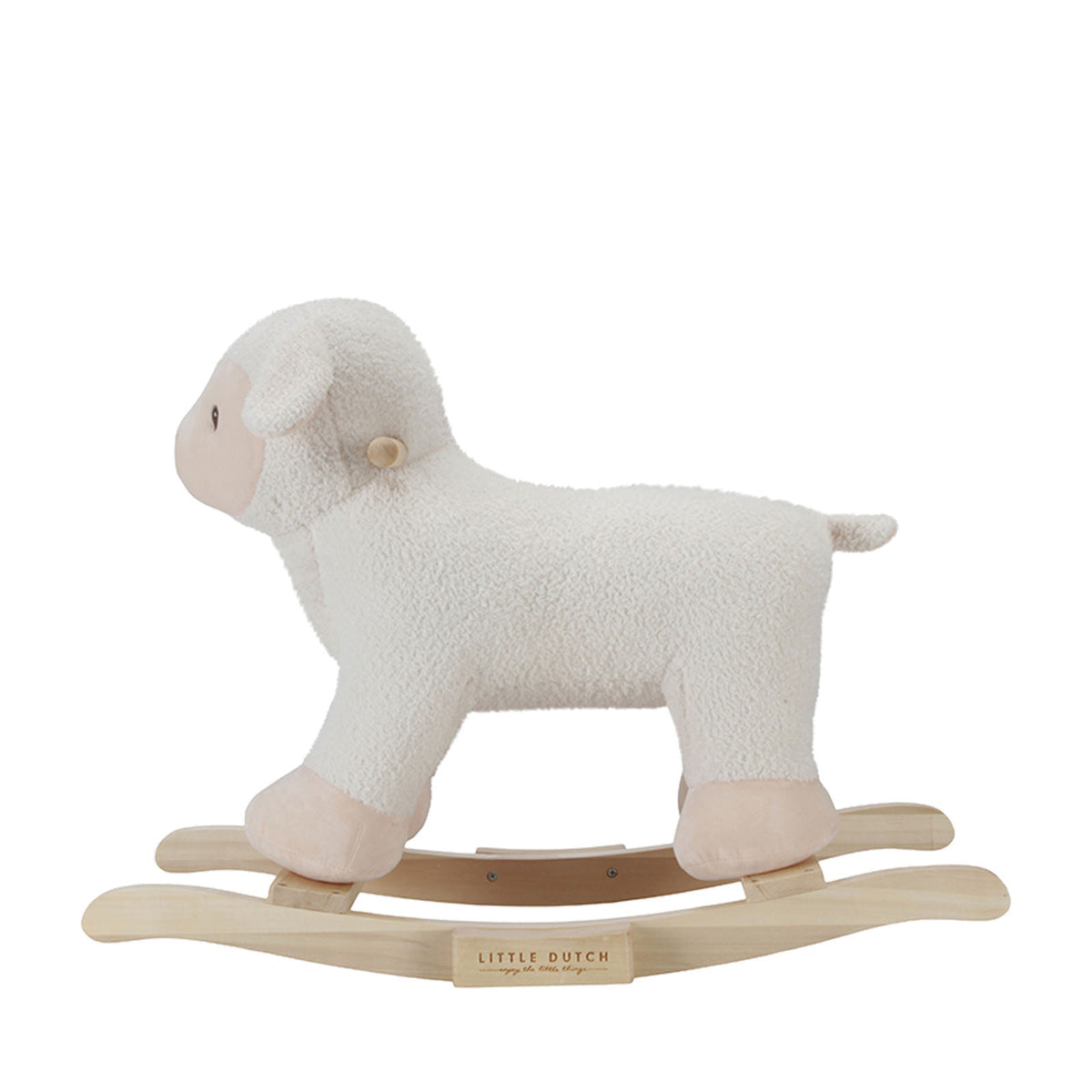 Wooden Rocking Sheep - little farm