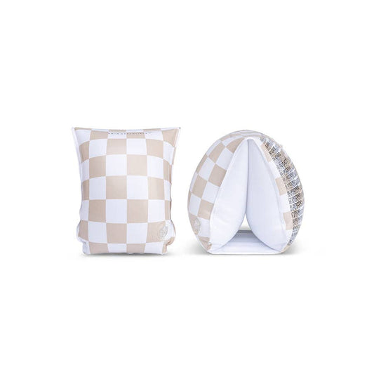 Arm Bands - Beige - Checkmate: 2/6 Years