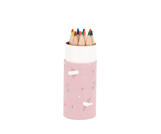 Tube of 12 Blossom Birds pencils
