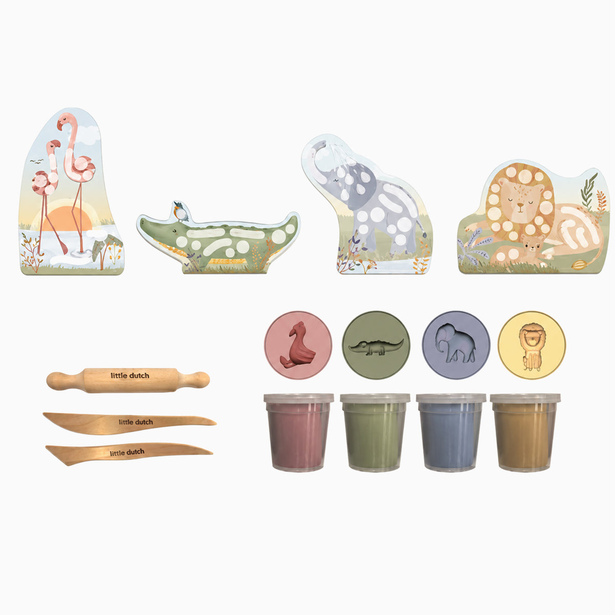 Safari Clay Set
