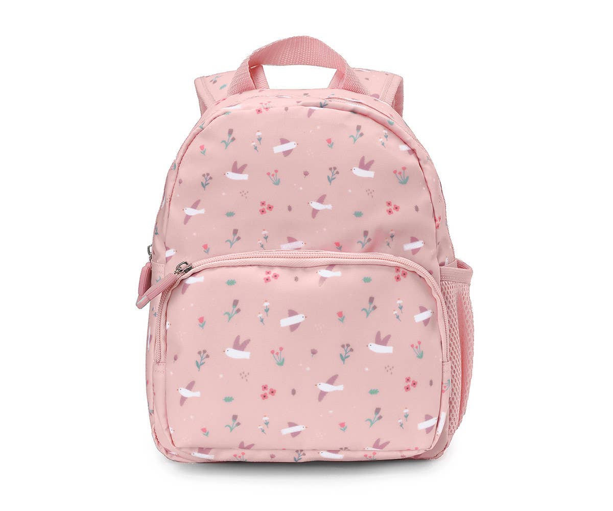 Kids Blossom Birds Backpack