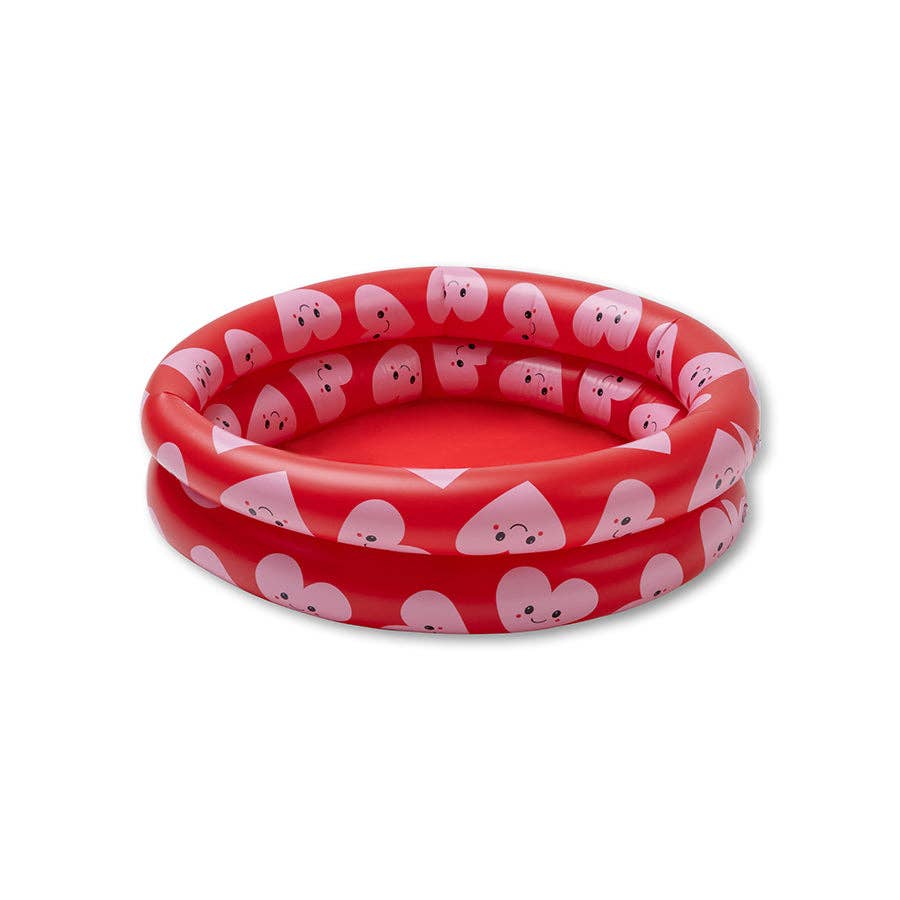 Baby Pool - Red - Hearts - Ø 60 cm