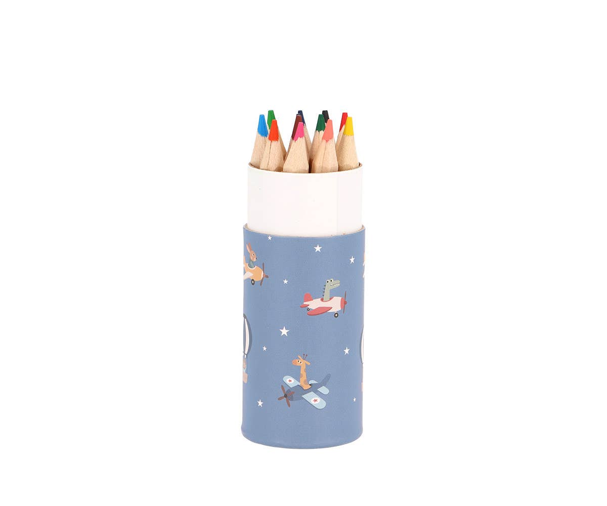 Tube 12 Flat Pencils