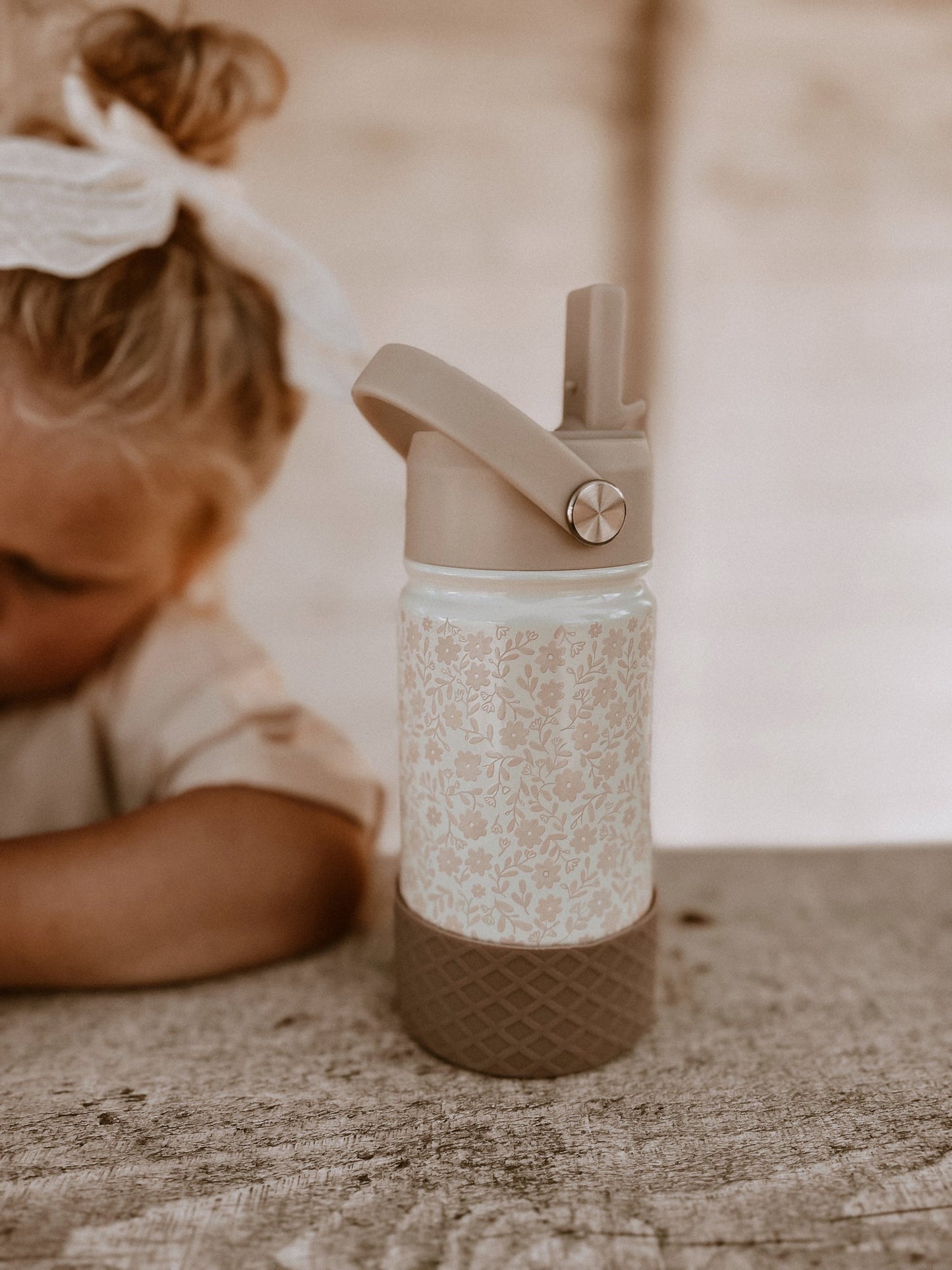 Water Bottle - Stainless Steel - Bouquet