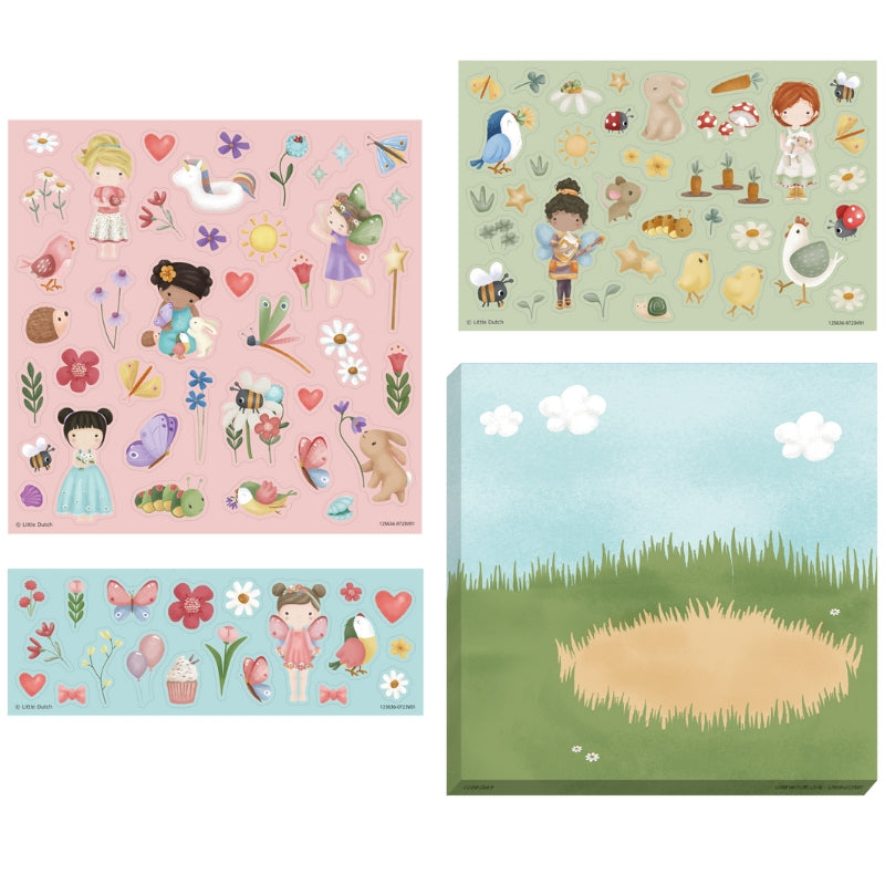 Sticker Set - Rosa & Friends