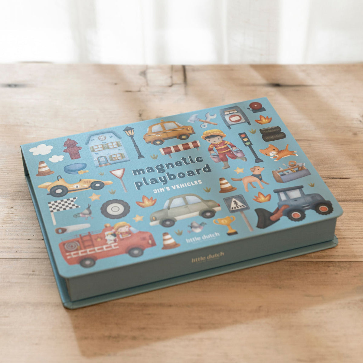 Magnetic Playboard - Jim’s Vehicles