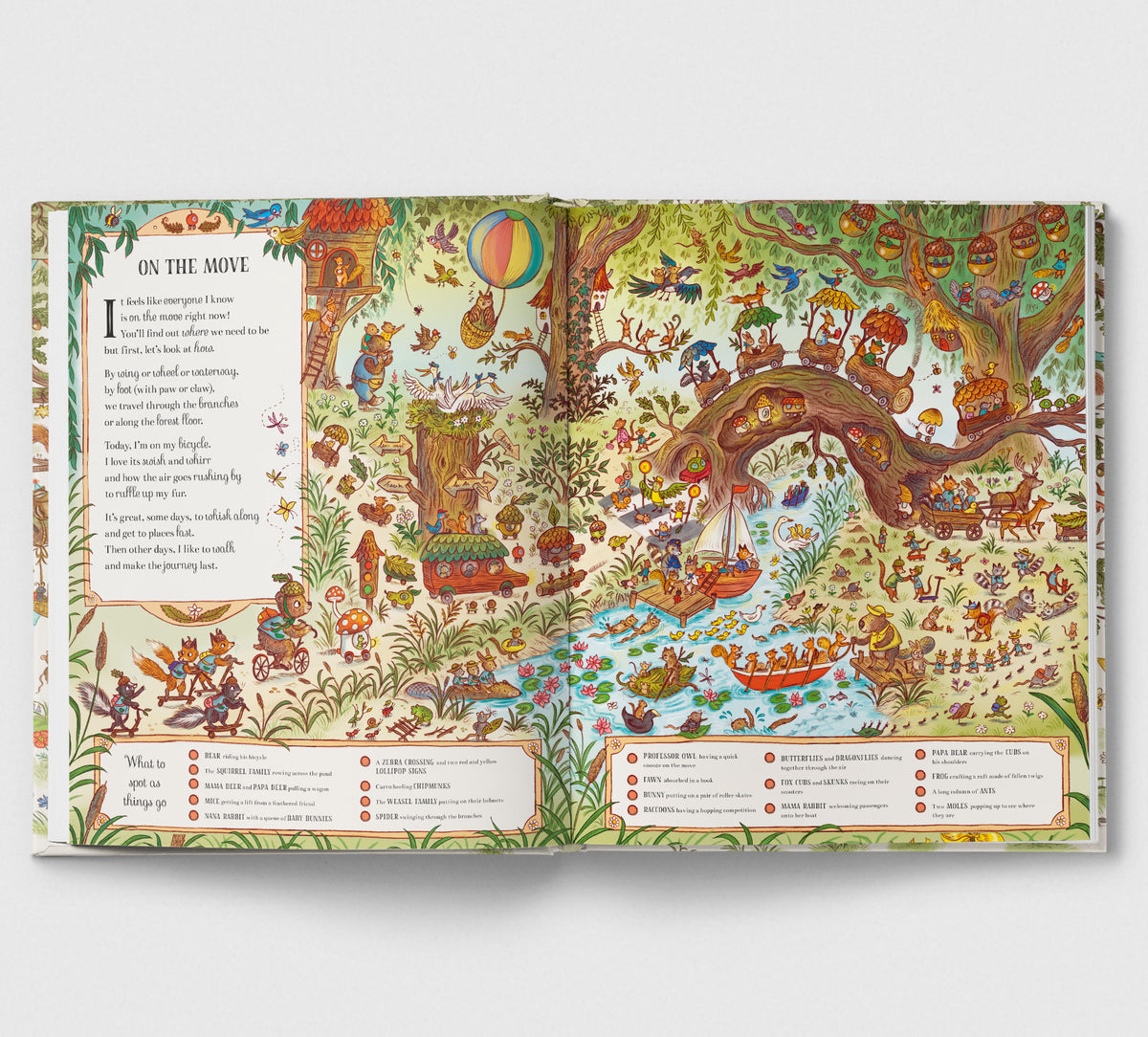 Brown Bear Wood: It’s Busy Down In The Woods Today - Hardback