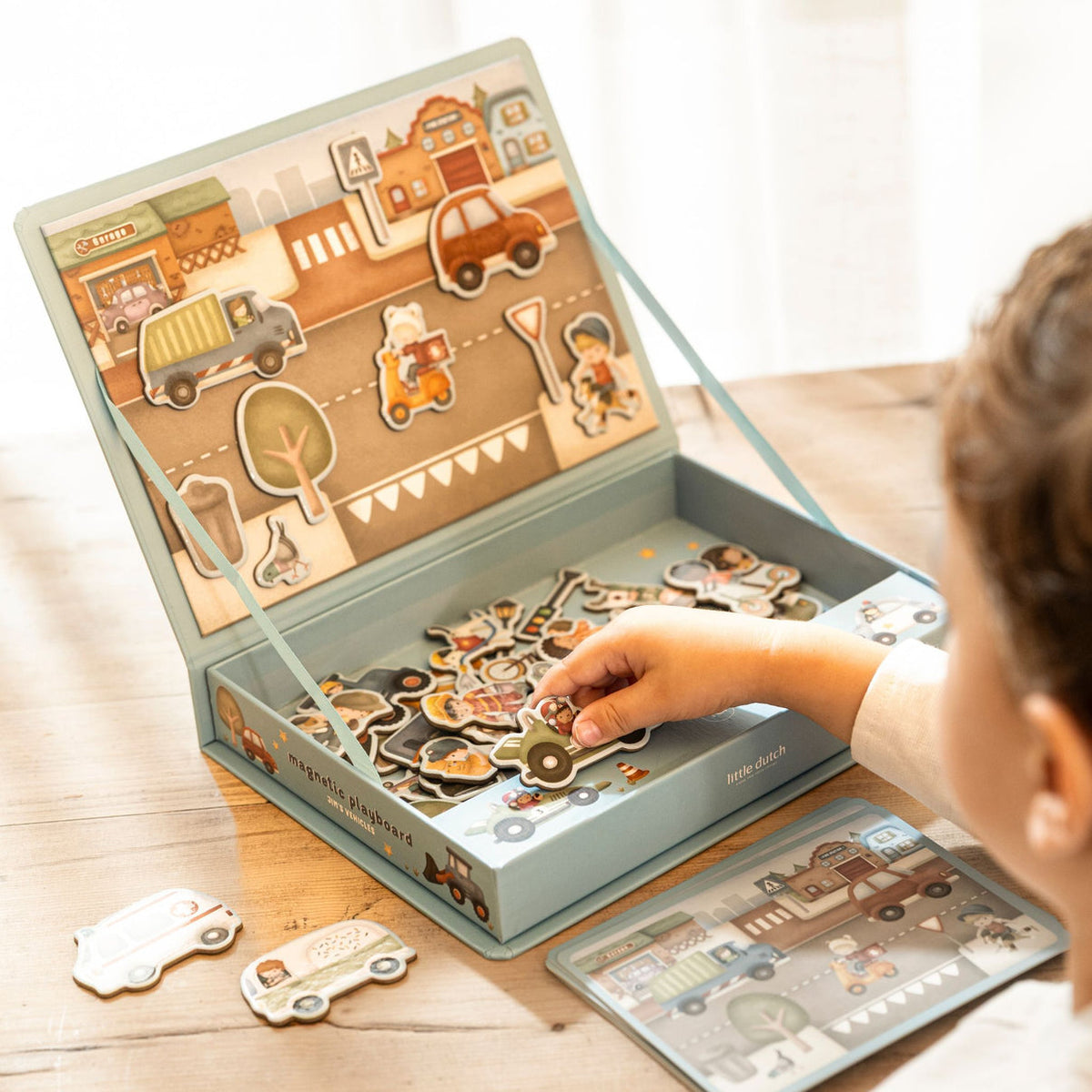 Magnetic Playboard - Jim’s Vehicles
