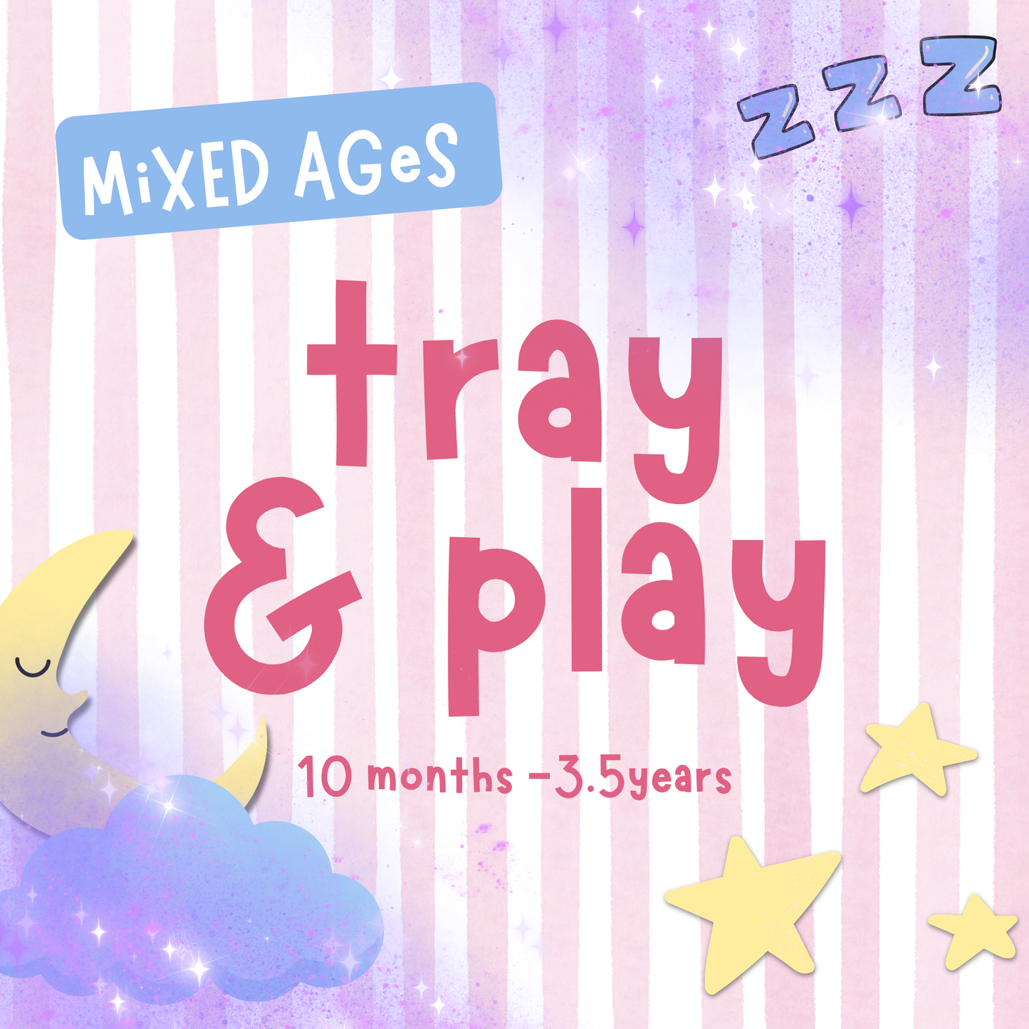 Tray & Play | Sleepover Club | Mixed 10m - 3.5 years | Thursday 5th March | 10am