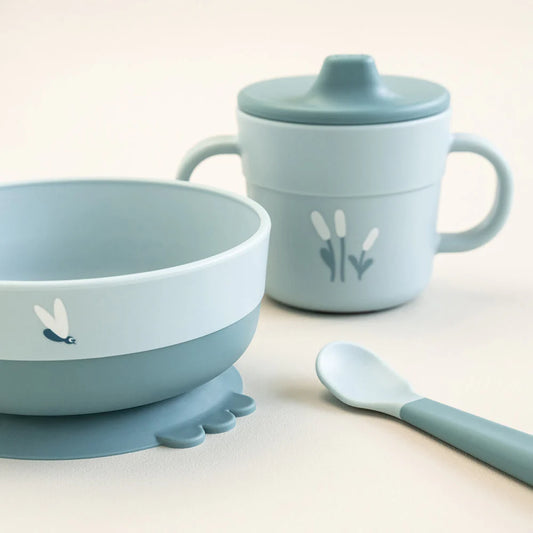 Foodie first meal set  - Elphee - Blue