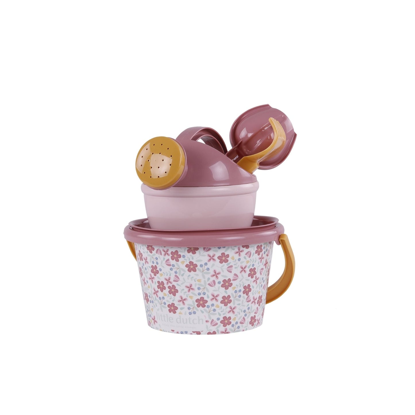 5 Piece Beach Set - Pink Flowers