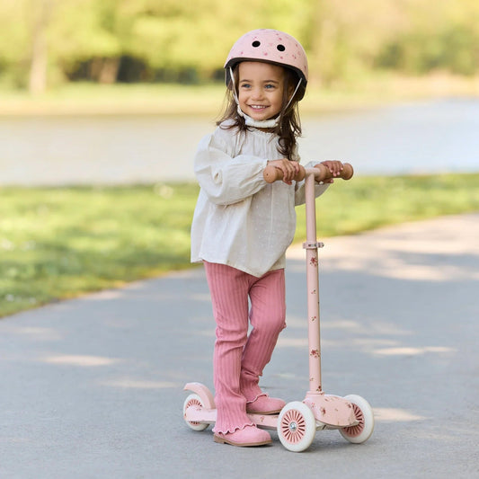 3 Wheel Scooter - Pink Florals