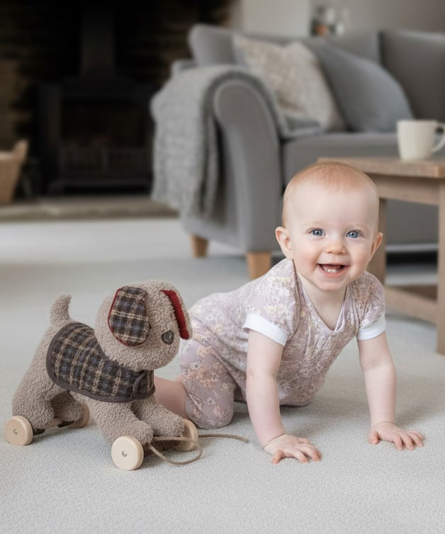 Percy Pup Pull Along Toy