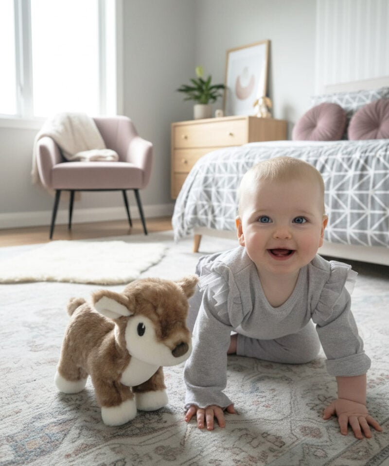 Willow Deer Pull Along Toy