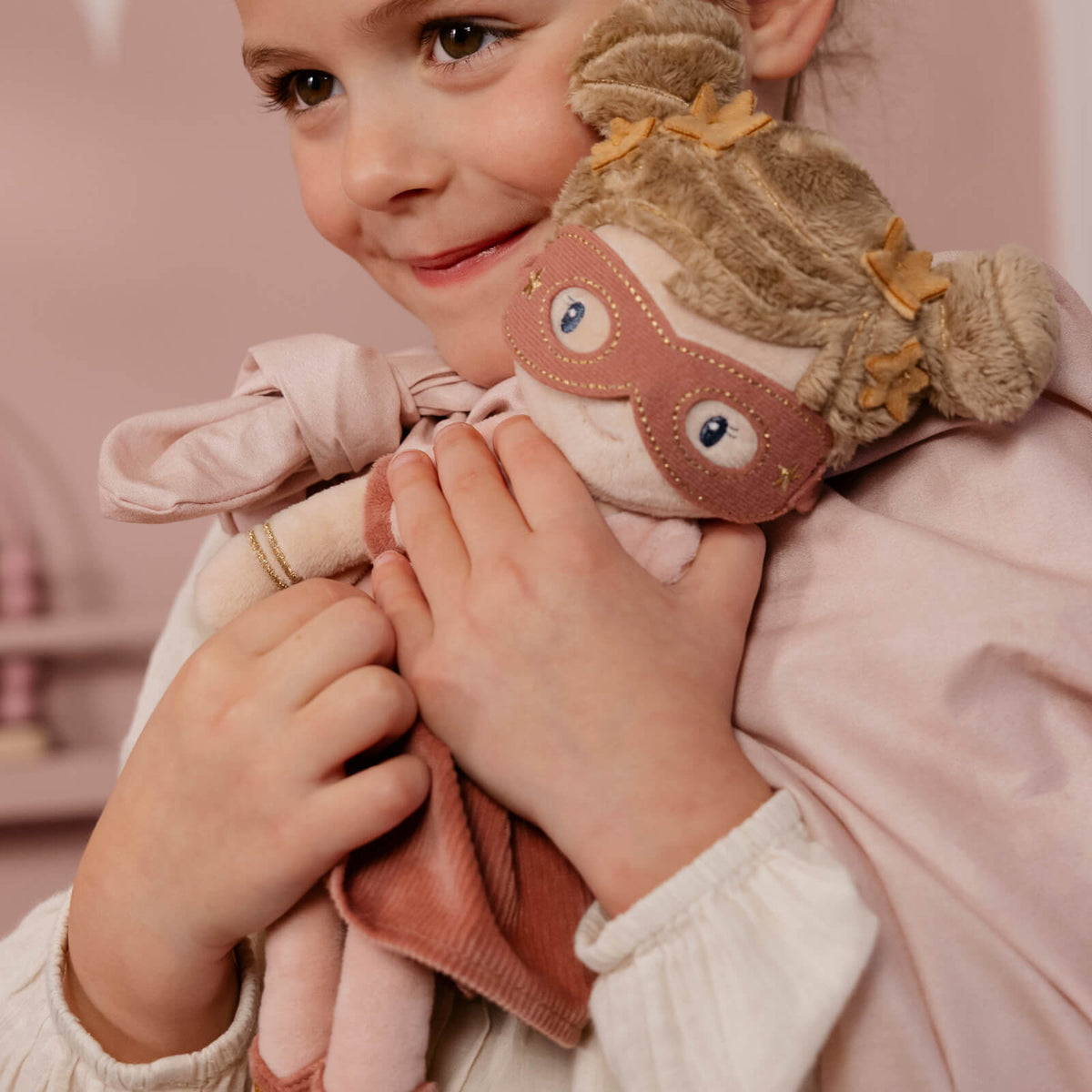 Soft cuddle doll - superhero Rosa