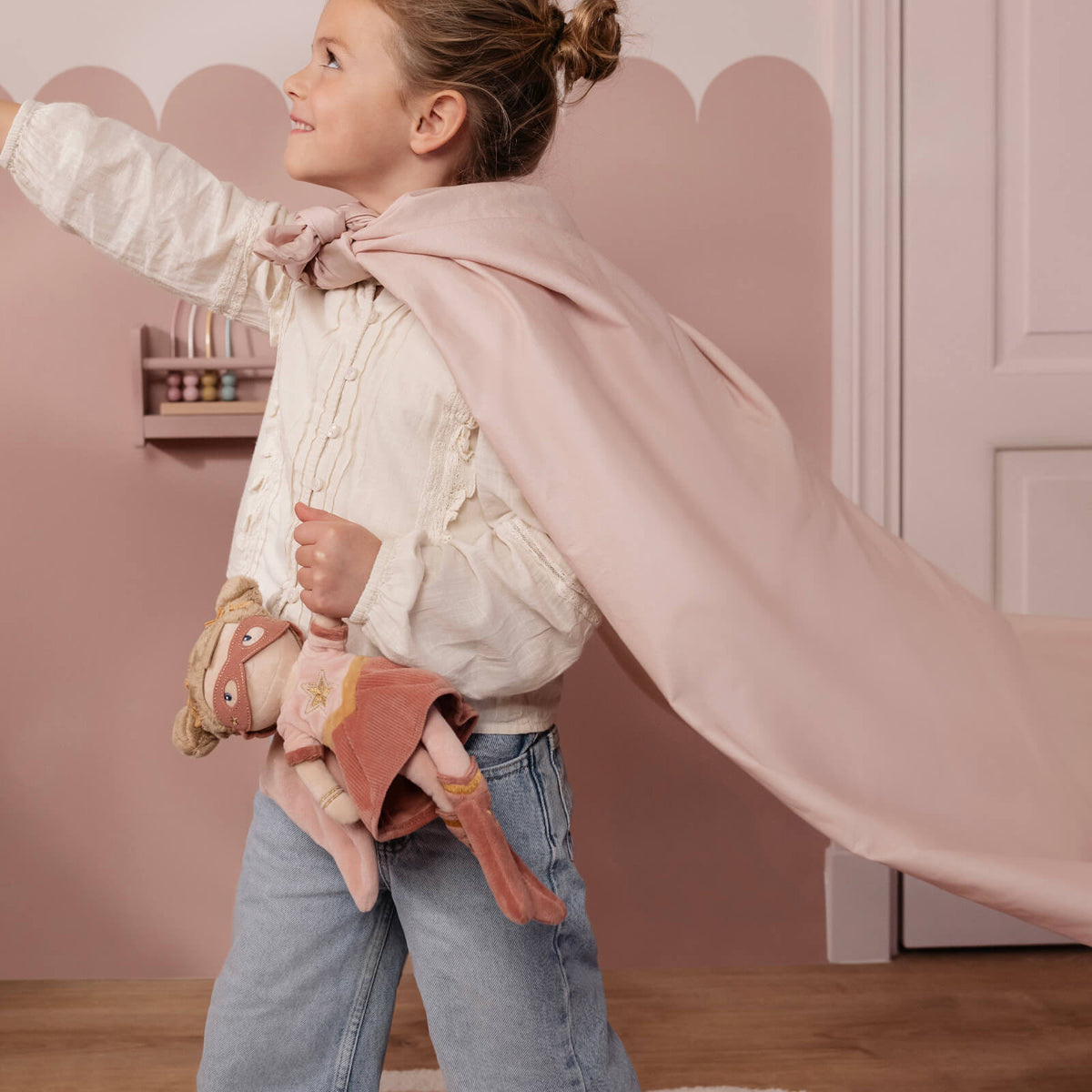 Soft cuddle doll - superhero Rosa