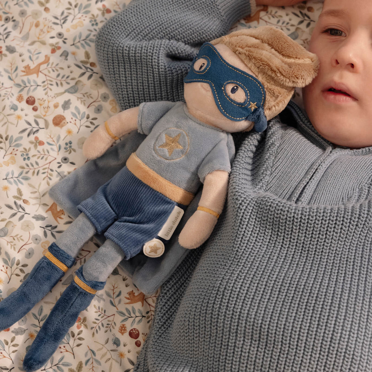 Soft cuddle doll - superhero Jim