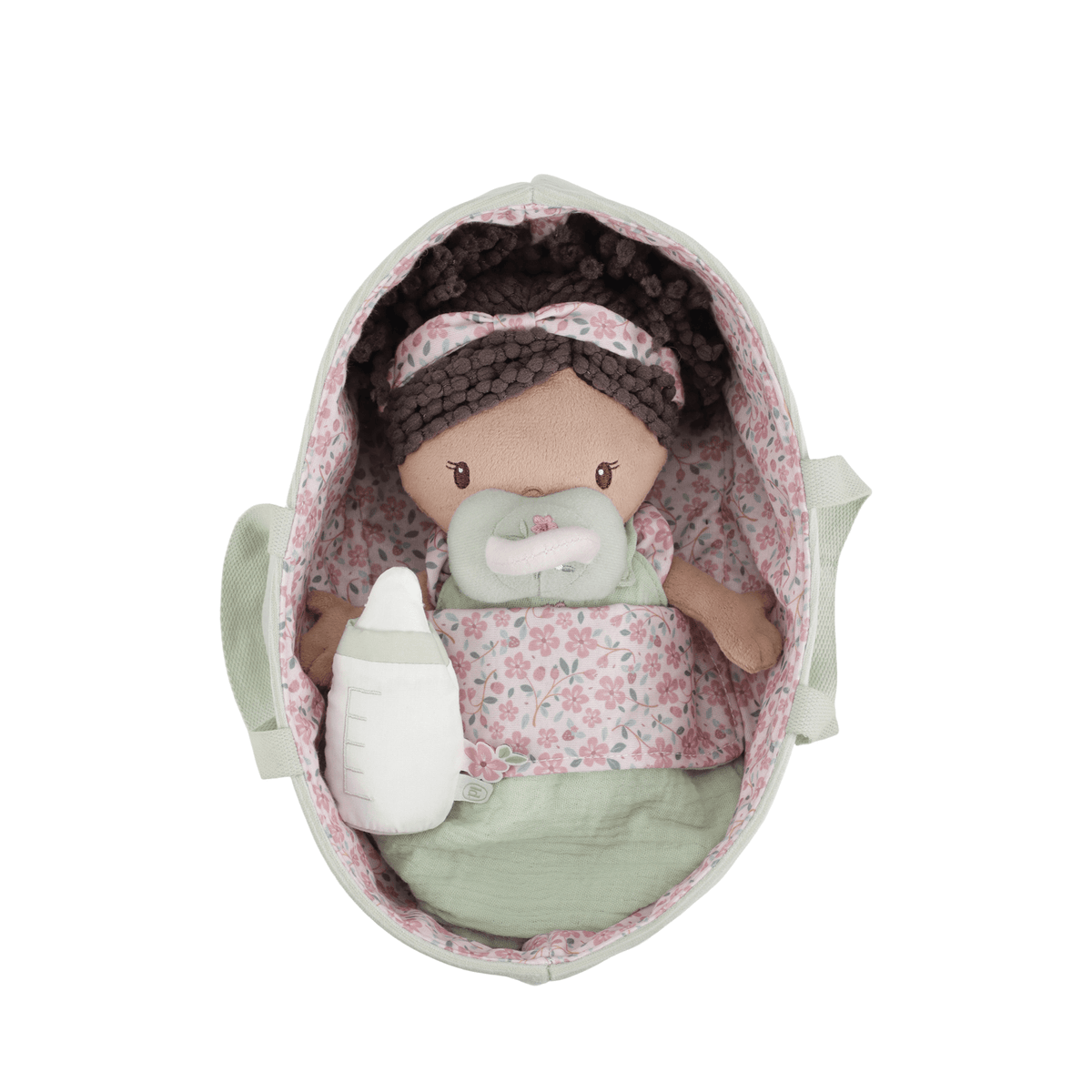 Baby doll in carrier - Evi