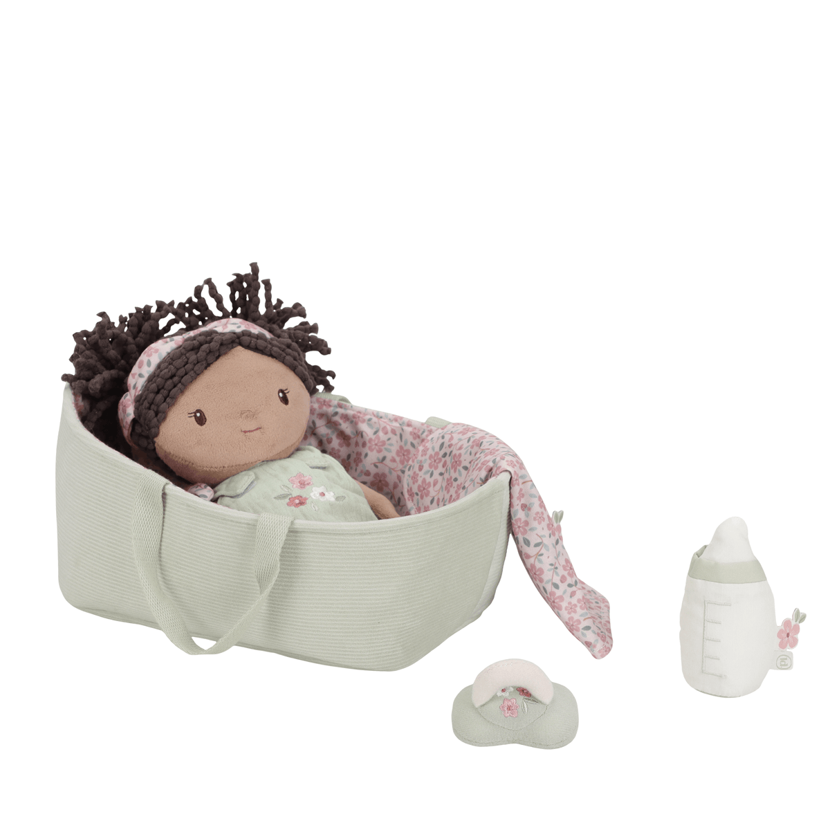 Baby doll in carrier - Evi