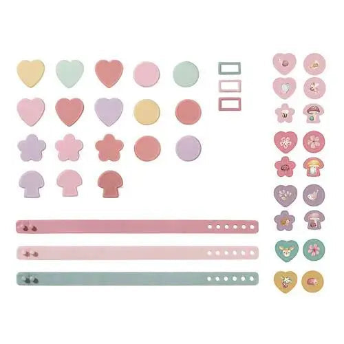 Slide charm bracelets