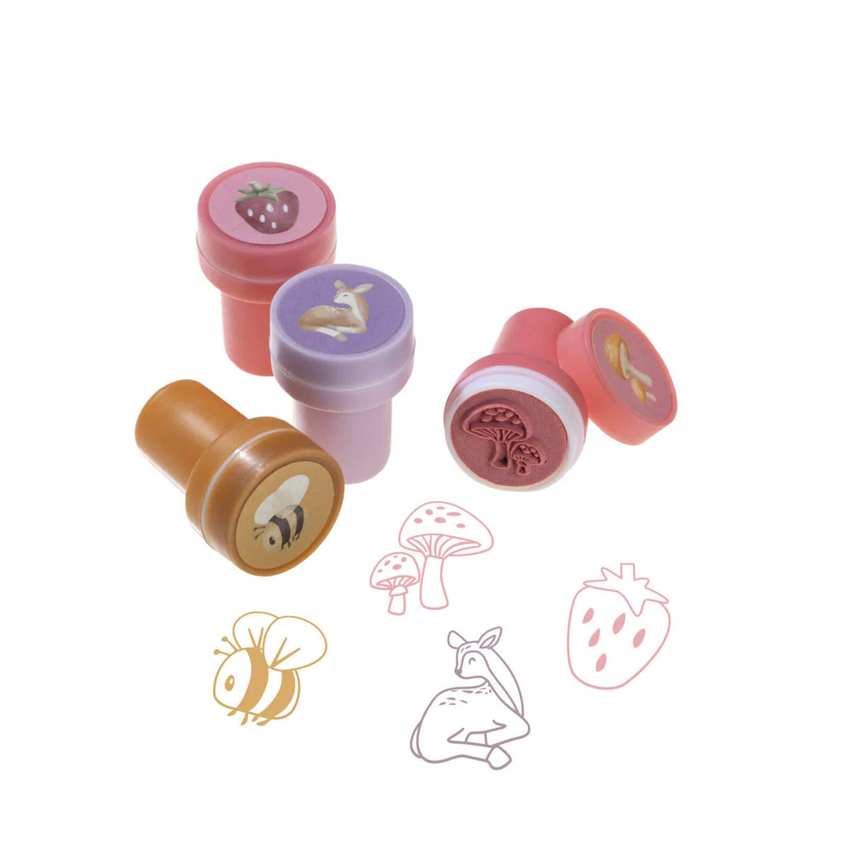 Self inking stamps - fairy garden