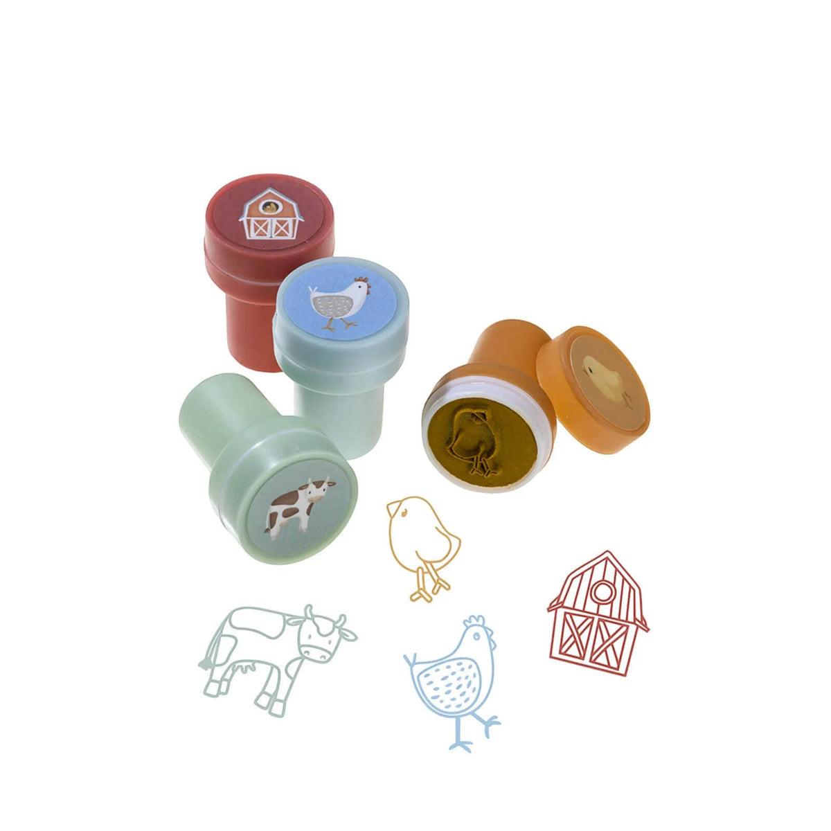 Self inking stamps - little farm