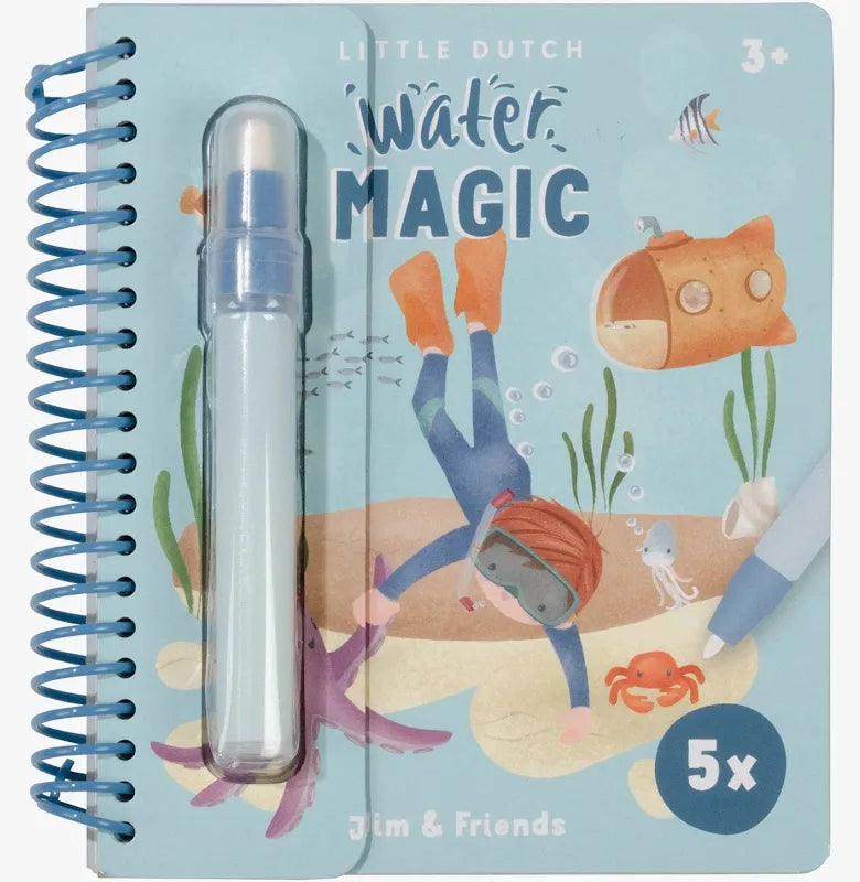Jim & Friends Water Reveal Book