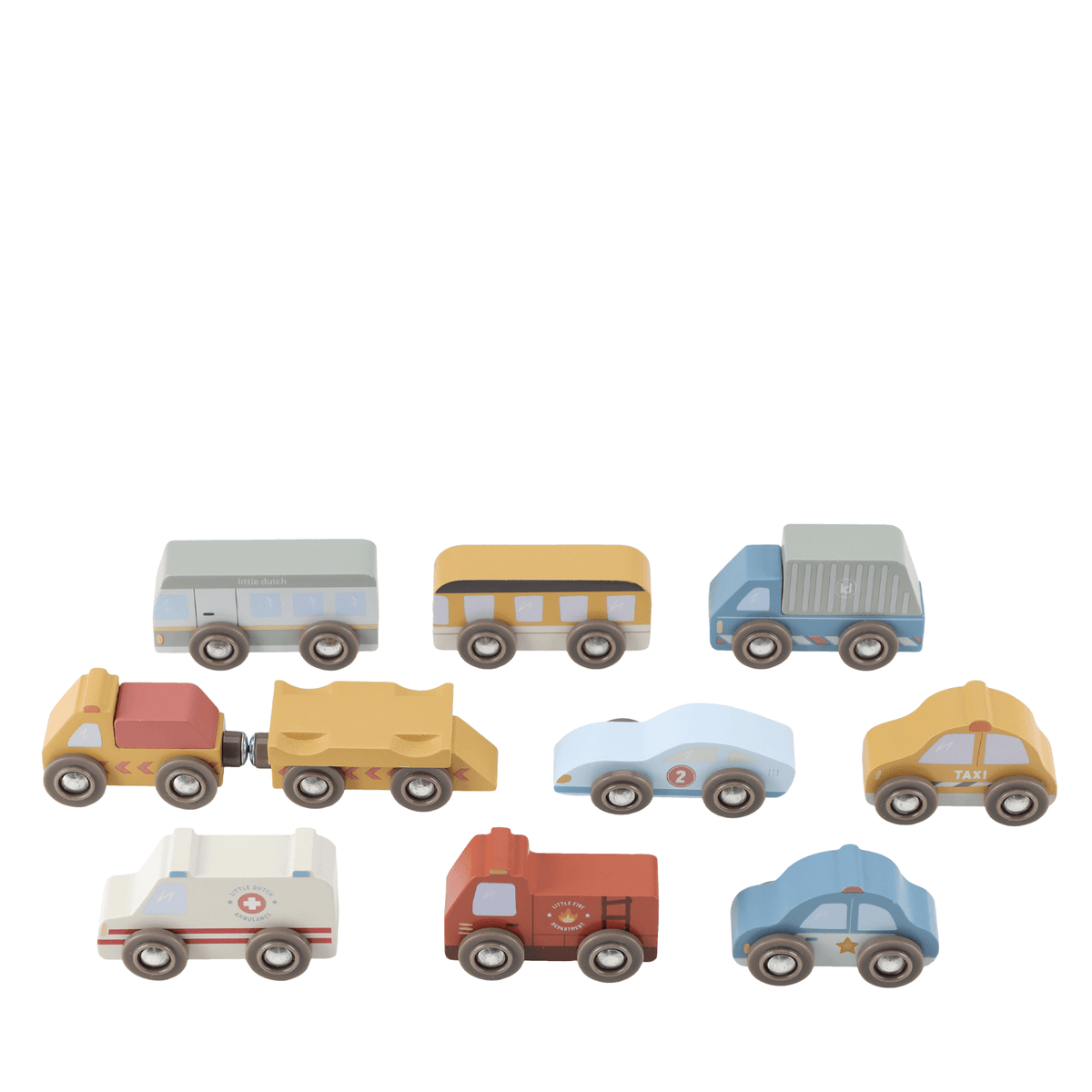 Wooden Vehicle Set