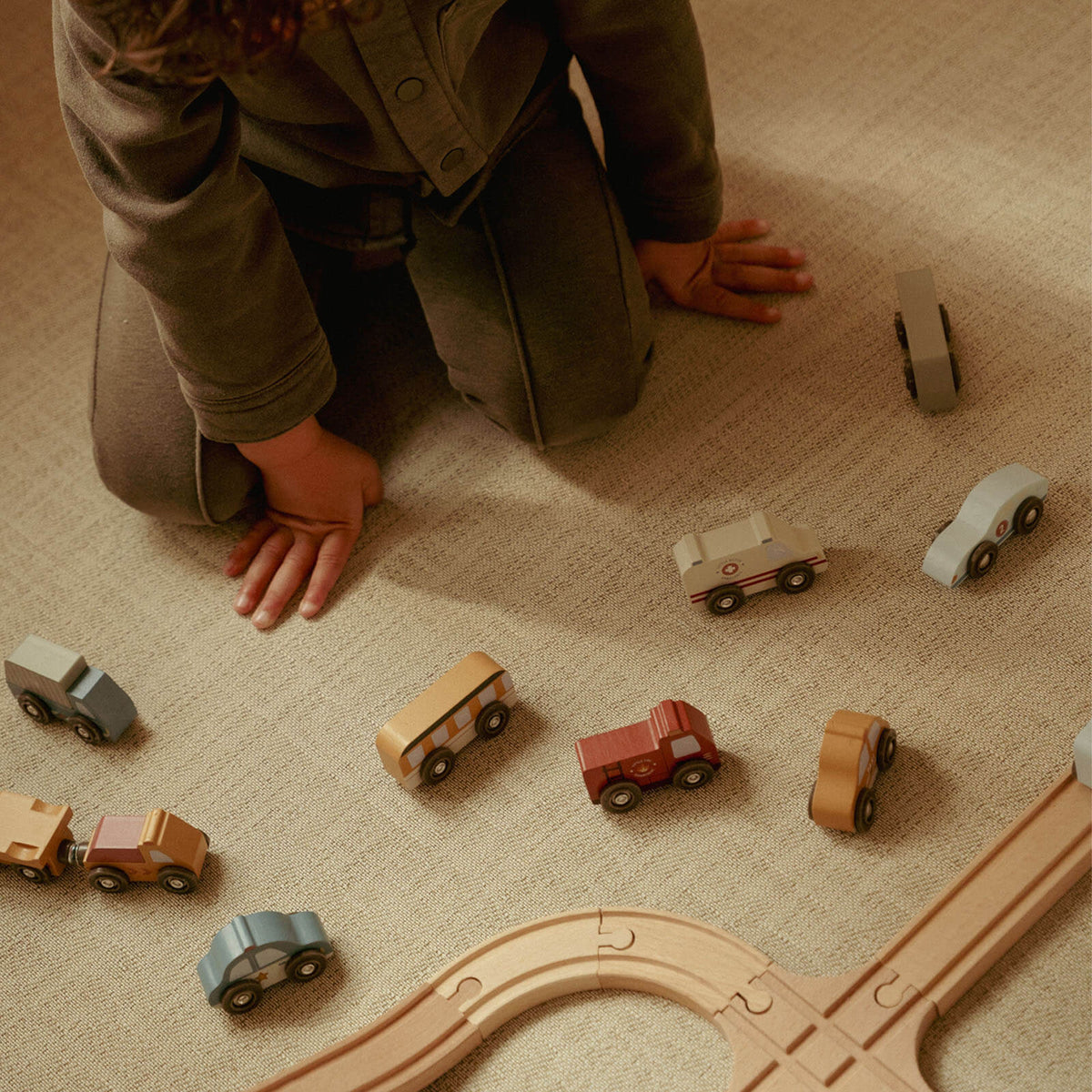 Wooden Vehicle Set