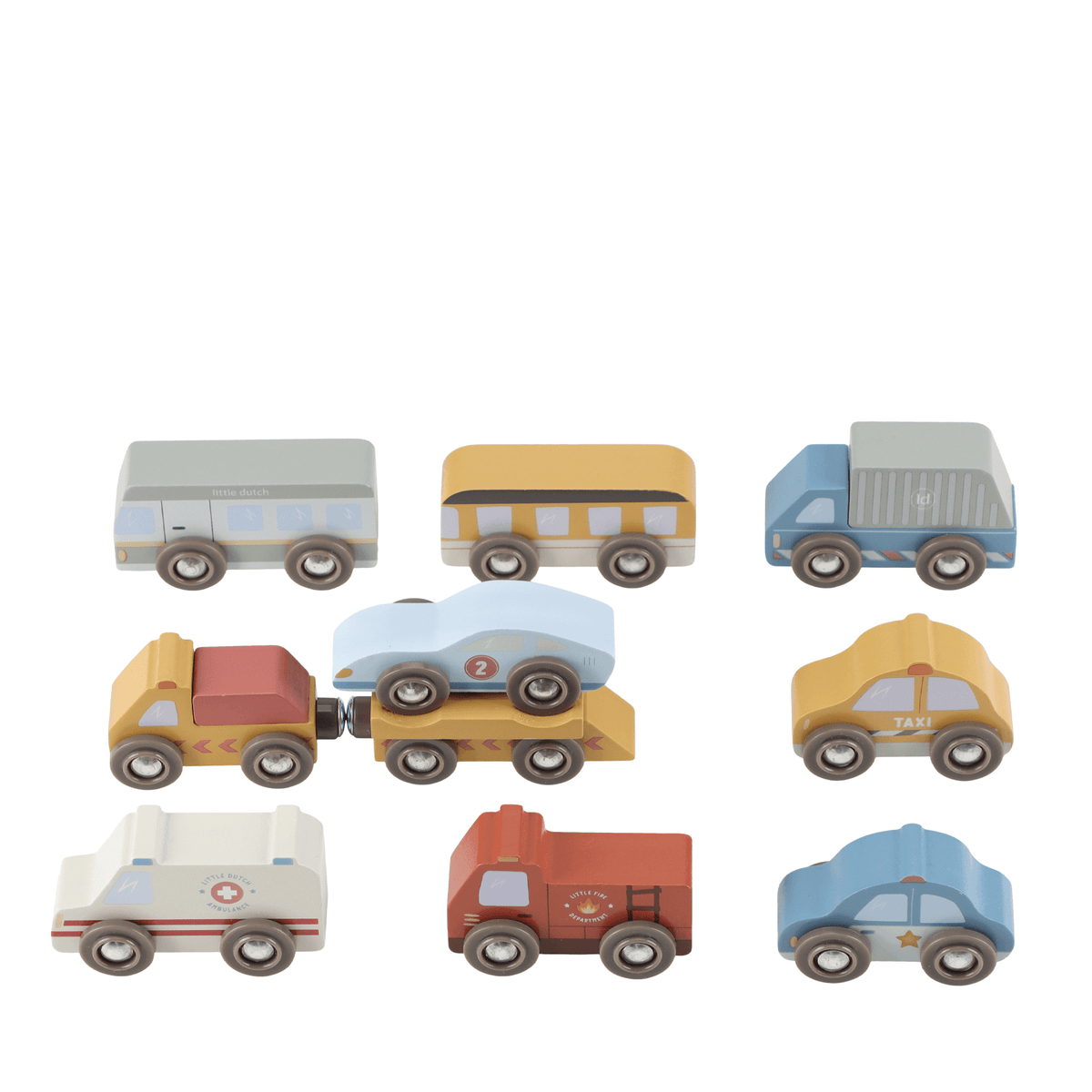 Wooden Vehicle Set