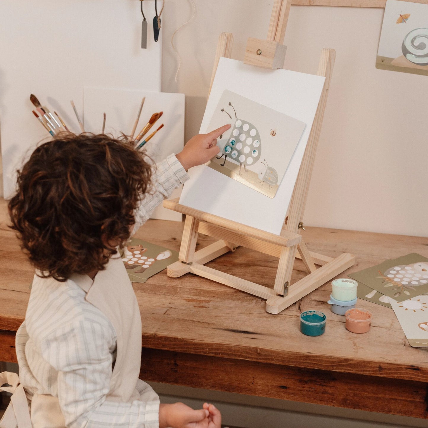 Finger Paint Set - forest friends