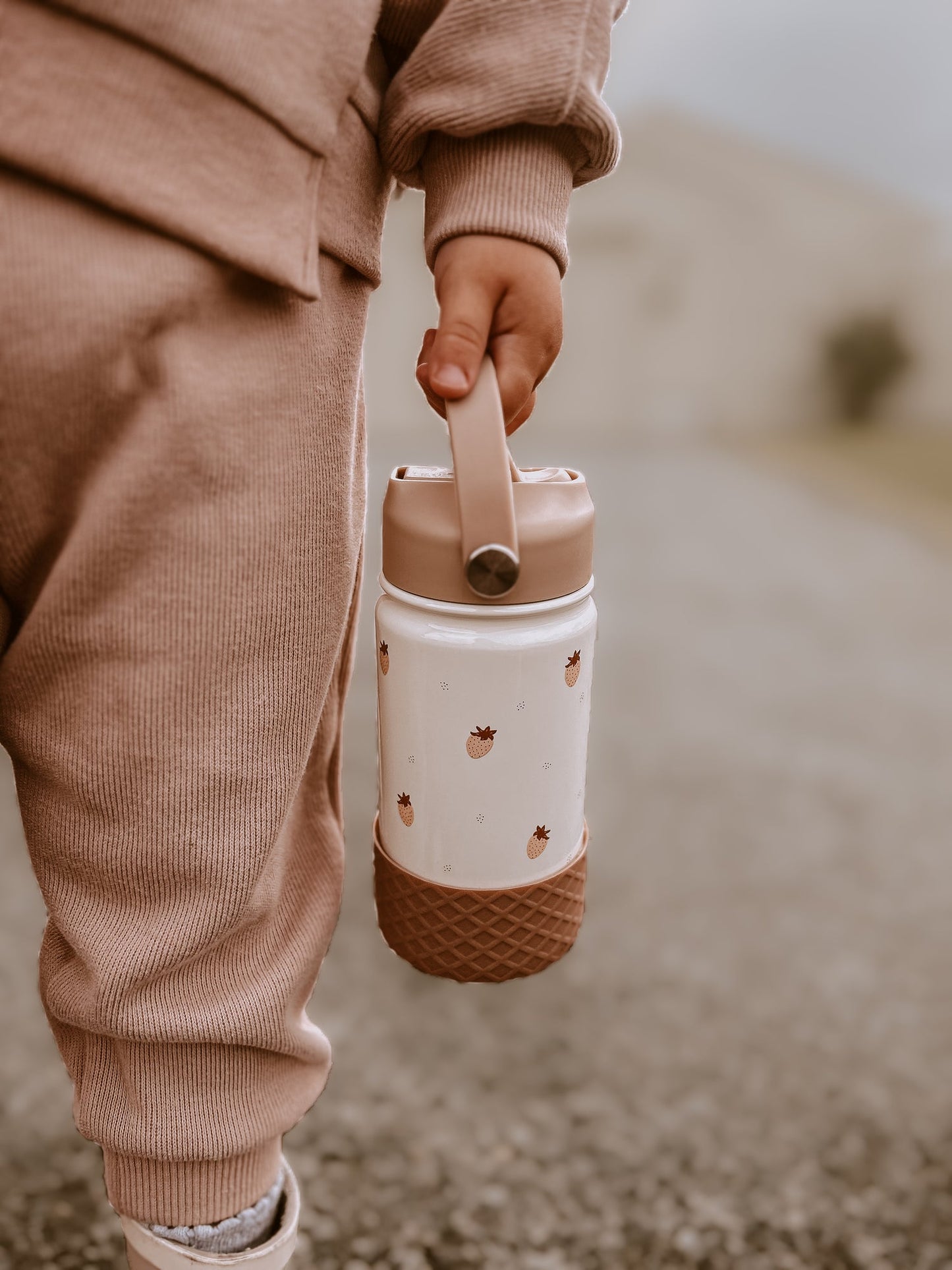 Water Bottle - Stainless Steel - Strawberry Mood