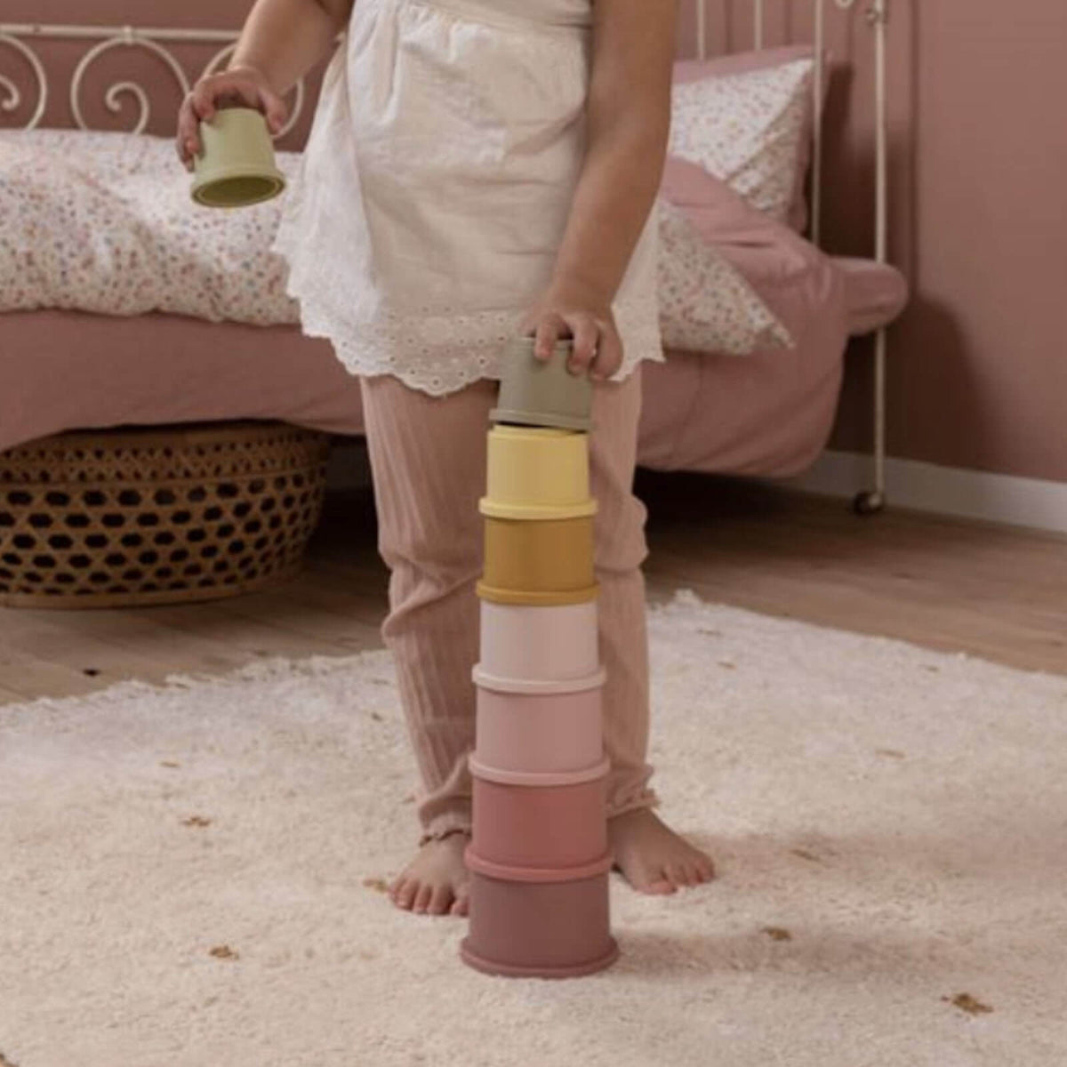 Stacking Cups - Pink