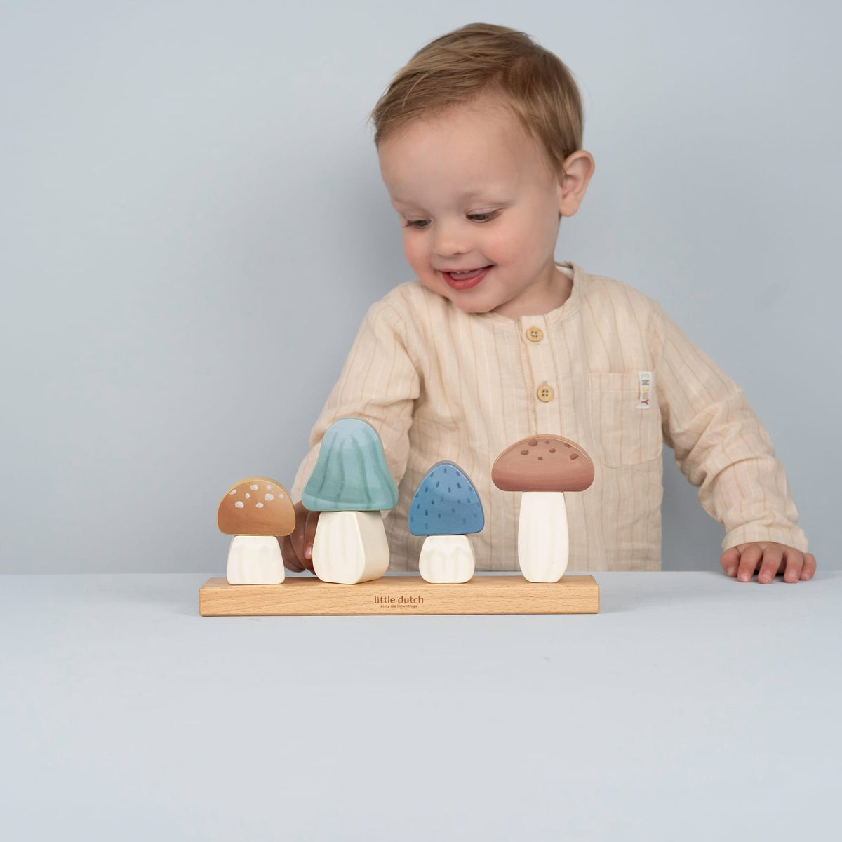 Stacking Toy - Forest Friends Mushroom