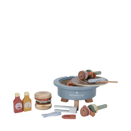 Wooden Barbeque & Food Set