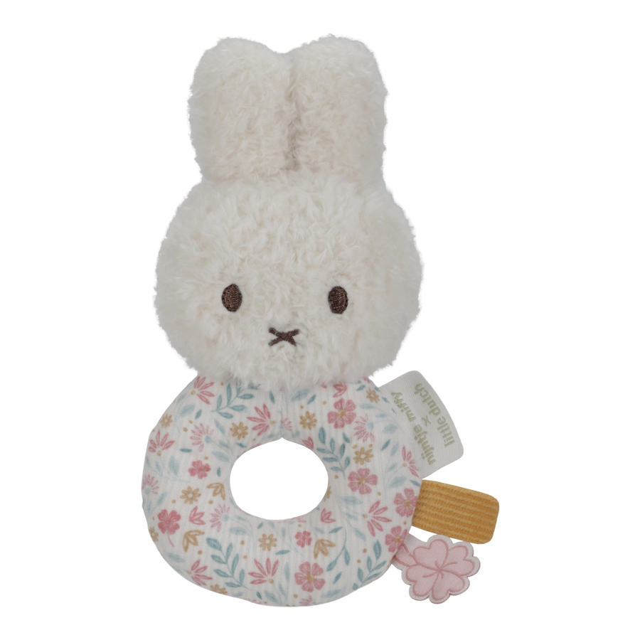Little Dutch X Miffy - soft rattle - lucky blossom