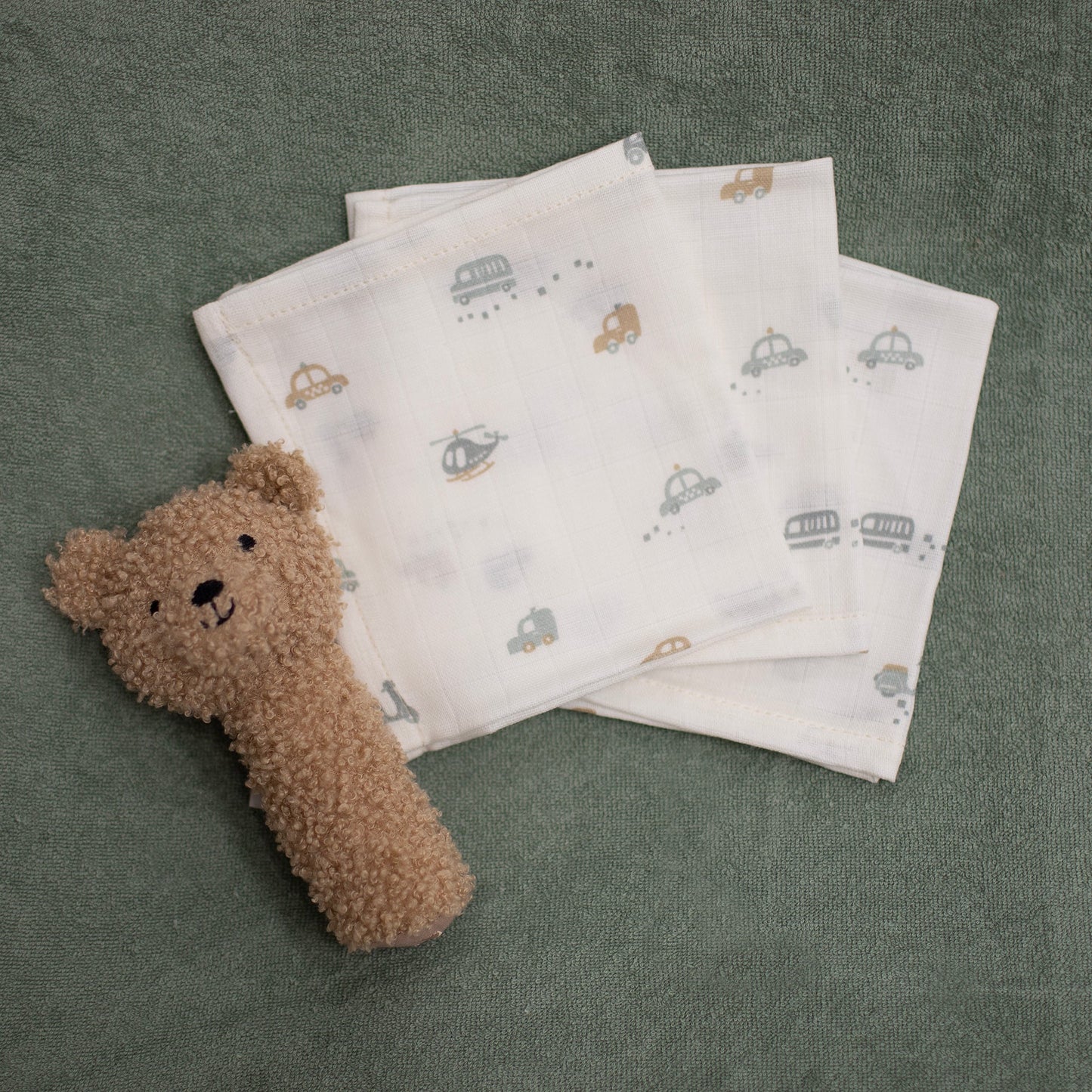 'On the go' Muslins - 3 pack