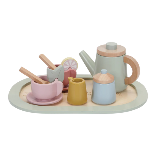Wooden Tea Set