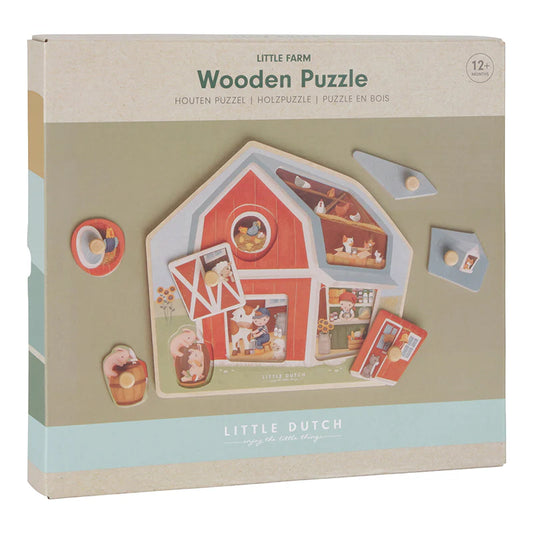 Wooden Puzzle - Little Farm
