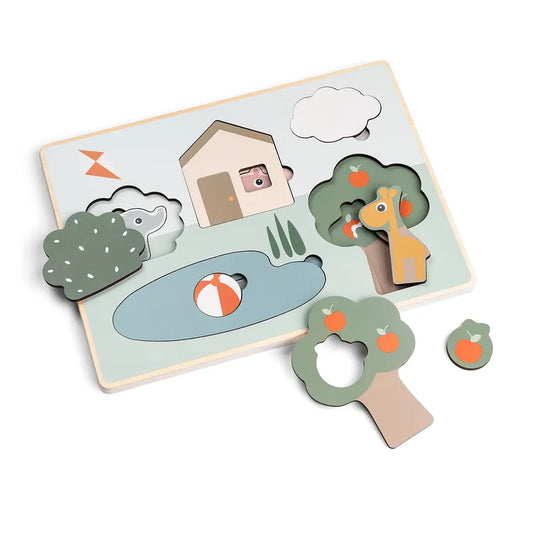 Layer puzzle - Deer friends