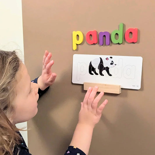 Archie & Mags Magnetic Wooden Letters & Spelling Set