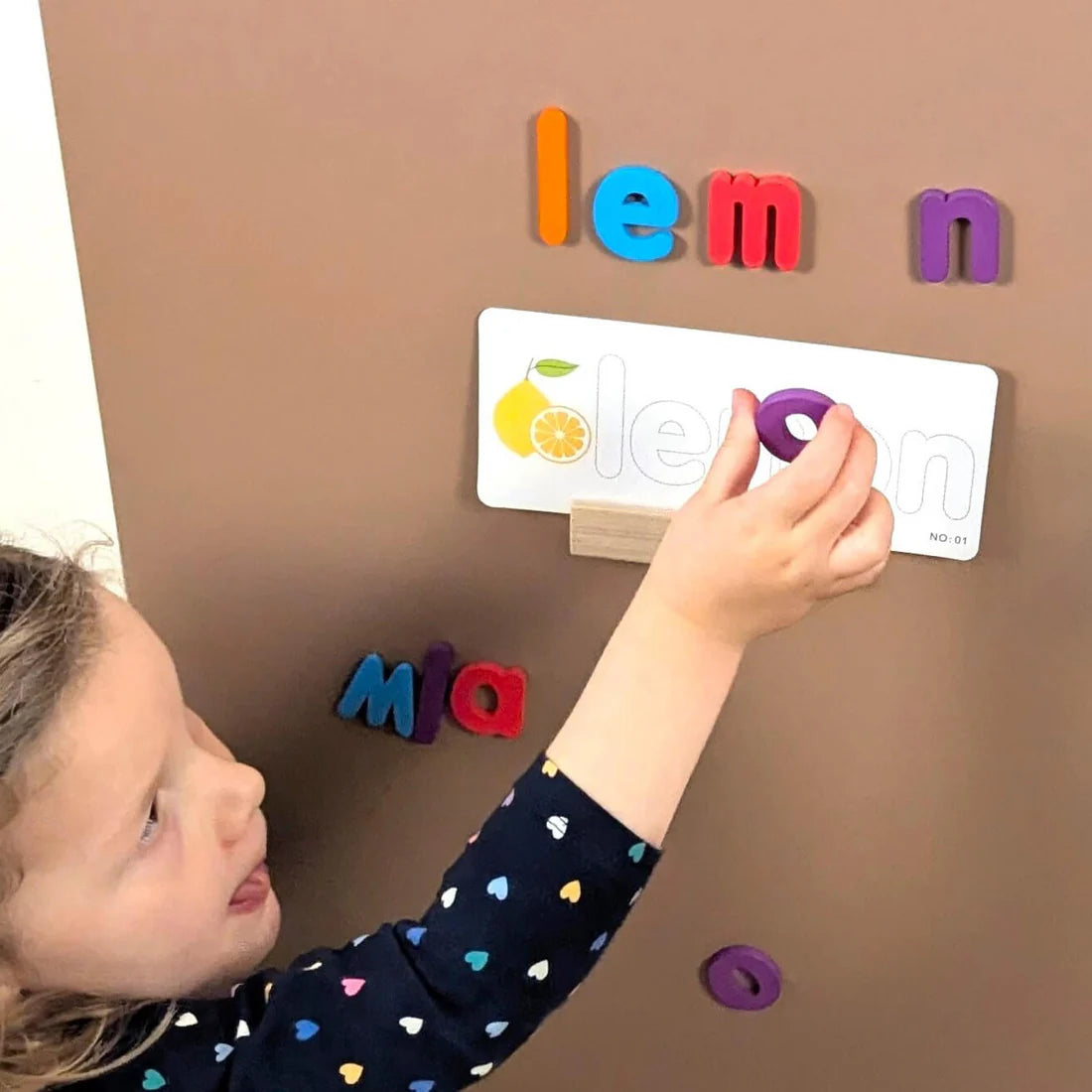 Archie & Mags Magnetic Wooden Letters & Spelling Set
