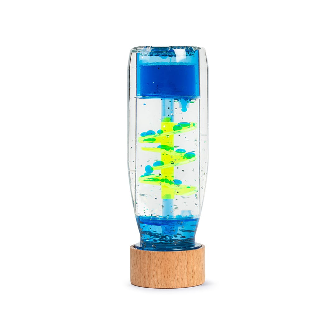 Spiral Blue Sensory Bottle