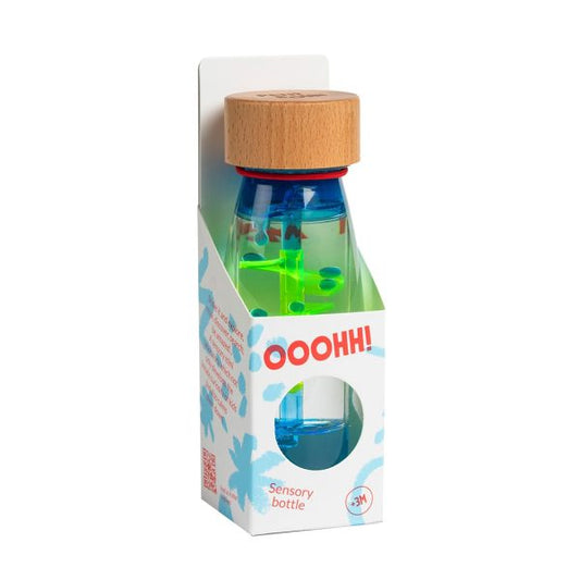 Spiral Blue Sensory Bottle