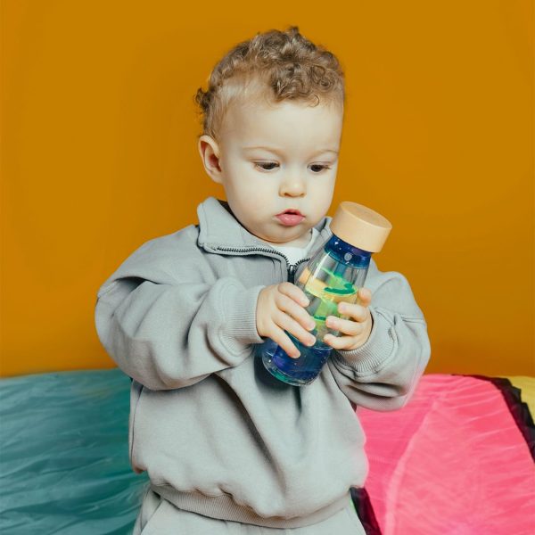 Spiral Blue Sensory Bottle