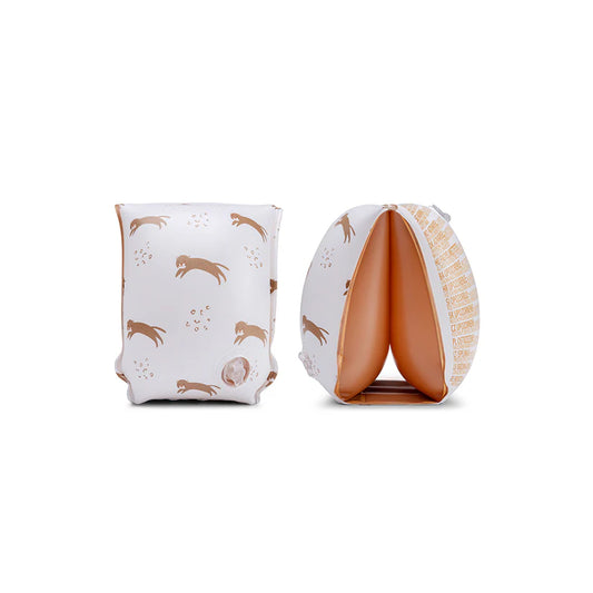 Brown Leopard Arm Bands 2-6 years