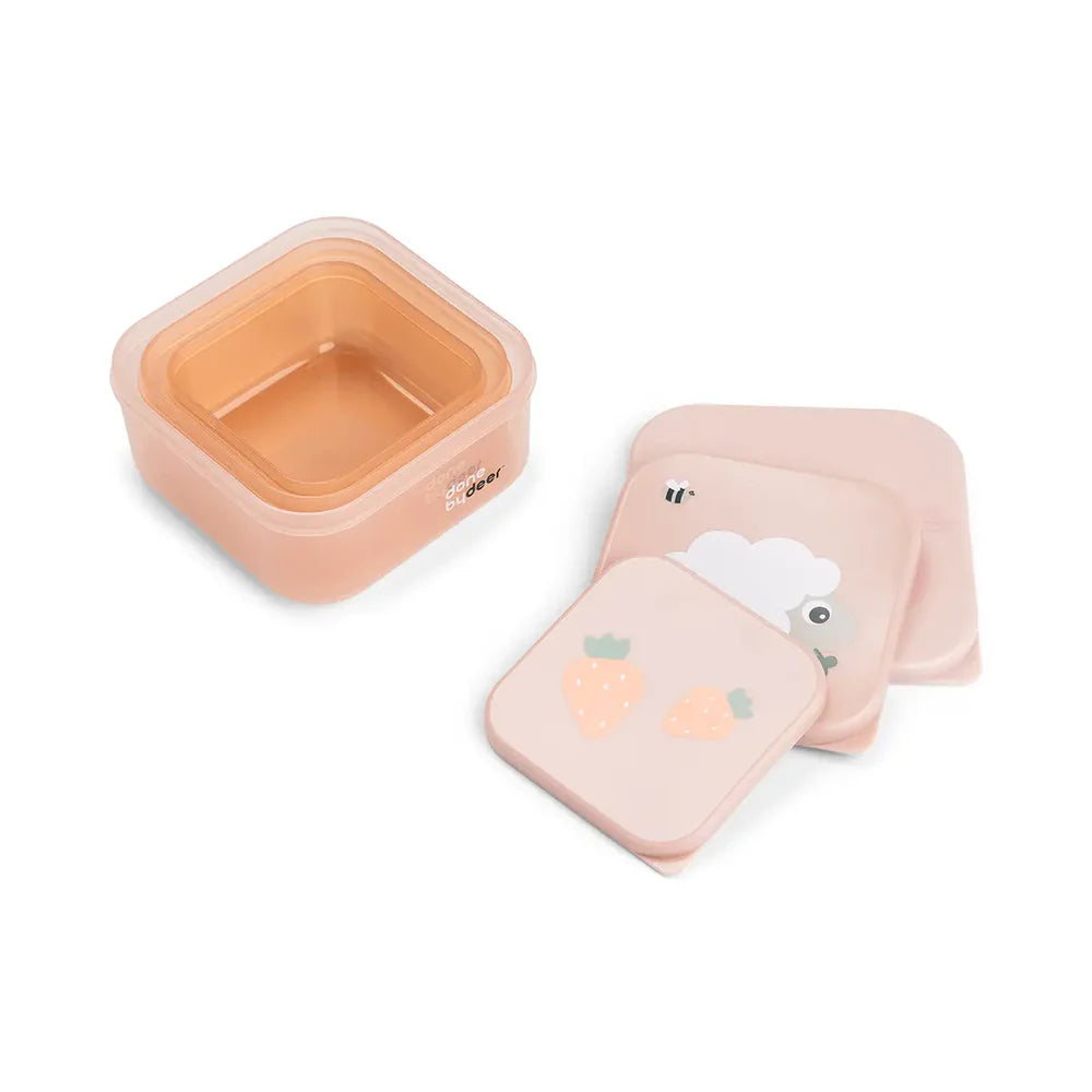 Snack box set 3 pcs - Tiny Farm - Powder