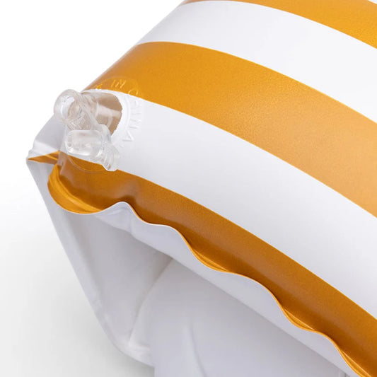 Yellow Stripe Arm Bands 2-6 years