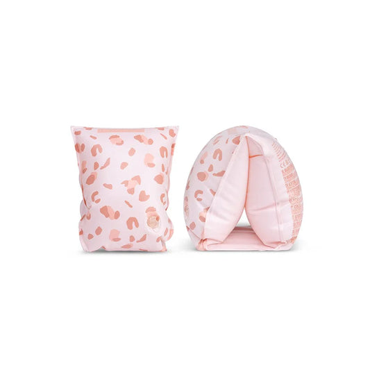 Pink Leopard Print Arm Bands 2-6 years