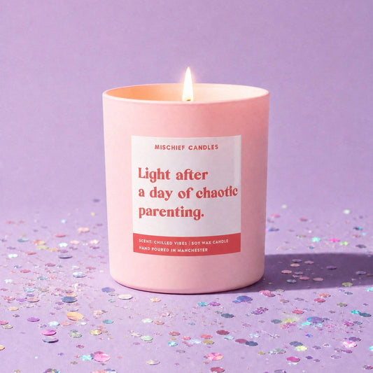 Chaotic Parenting Candle
